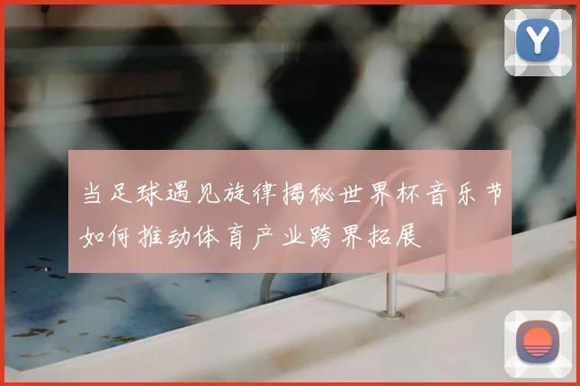 当足球遇见旋律揭秘世界杯音乐节如何推动体育产业跨界拓展